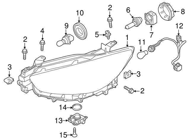 Understanding The Mazda Cx Parts Diagram A Complete Guide