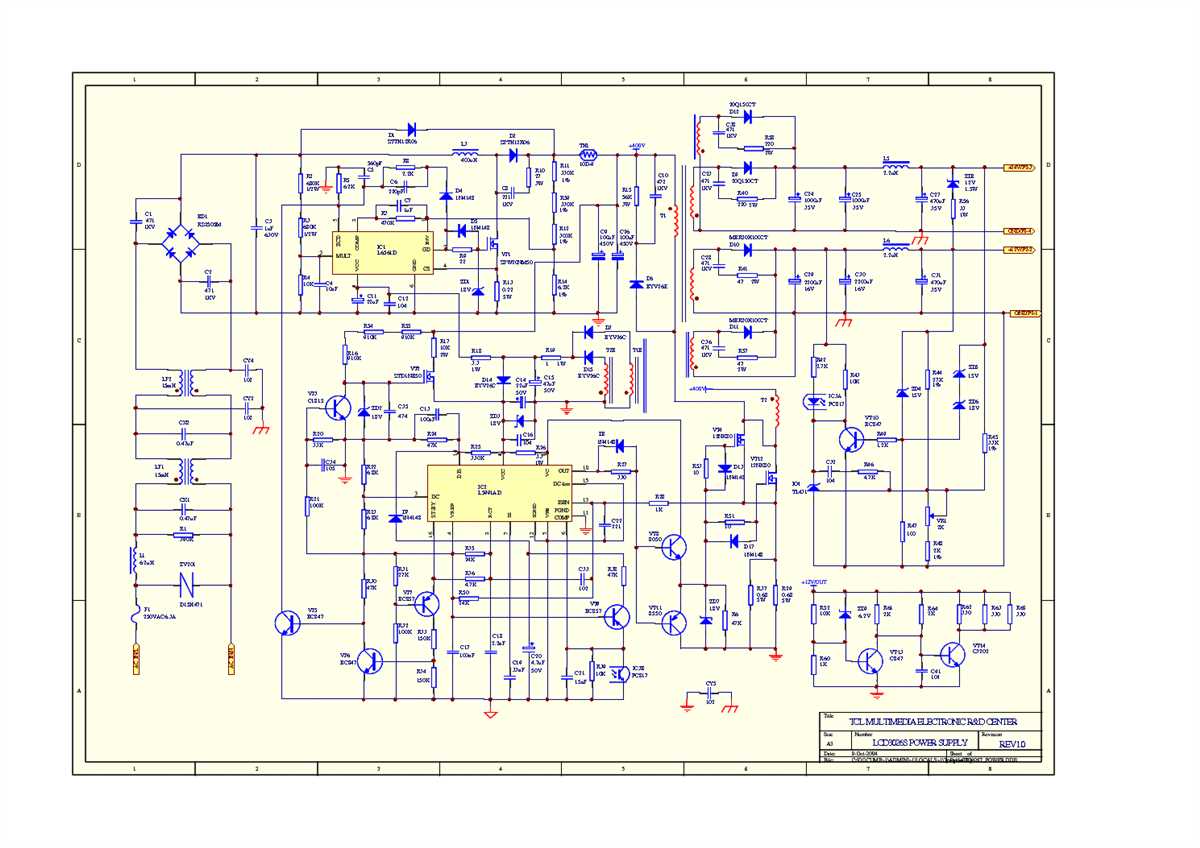 Tcl Crt Tv Circuit Diagram