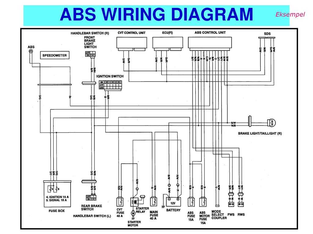 Cooker Control Unit Wiring Diagram