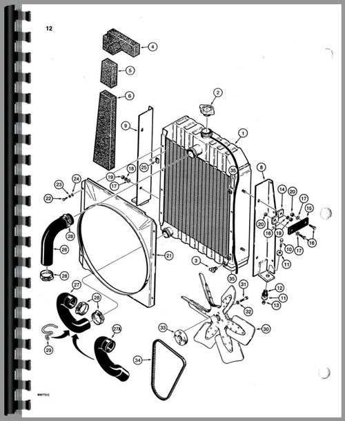 Case C Backhoe Parts Diagram