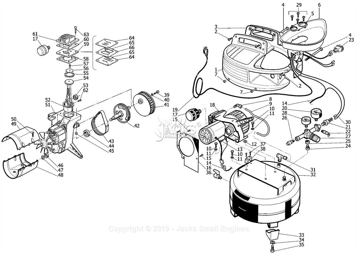 Jobsmart Air Compressor Parts Diagram