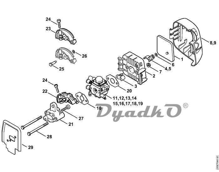 Stihl Fs 55 Throttle Diagram